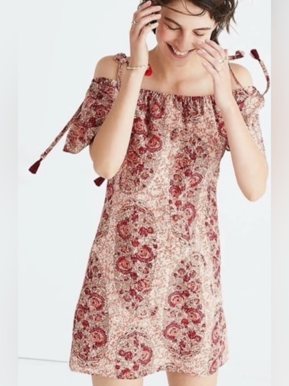 Madewell 100% Silk Dress, Size M